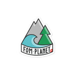 FOM PLANET stickers