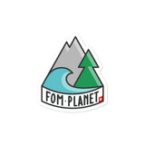 FOM PLANET stickers