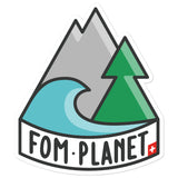 FOM PLANET stickers
