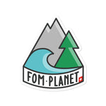 FOM PLANET stickers