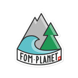 FOM PLANET stickers